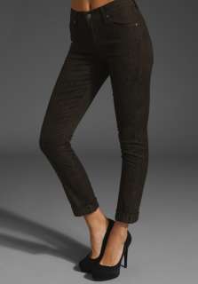 CITIZENS OF HUMANITY JEANS Mandy Snake Print in Olive at Revolve 
