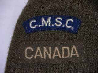 Battledress Canadian, Military Staff Clerks NDHQ Ottawa  