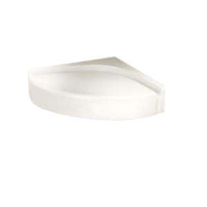   Solid Surface Shower Seat in Bisque CS1616 018 
