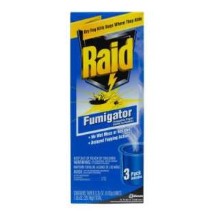 Raid Fumigating Foggers (3 Pack) 61528 
