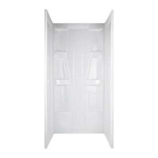 Firenze 36 In. X 36 In. X 73 1/2 In. Three Piece Direct to Stud Shower 