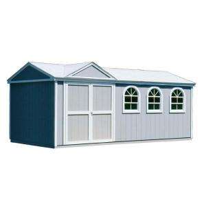   18 ft. Wood Storage Building with Floor Kit 18417 8 
