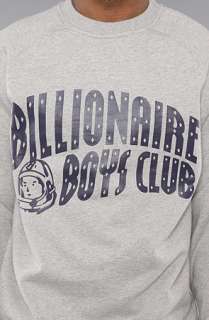 Billionaire Boys Club The Astronaut Crewneck Sweatshirt in Heather 