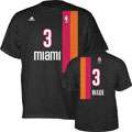 Dwyane Wade Maimi Floridians Replica Miami Heat Name & Number T Shirt 