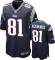   Jersey Home Navy Game Replica #81 Nike New England Patriots Jersey