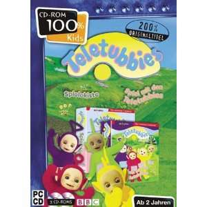 100%Kids Teletubbies + Spiele  Software