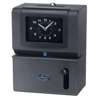 Lathem State of the Art Employee Time Stamp with Analog Time Clock 
