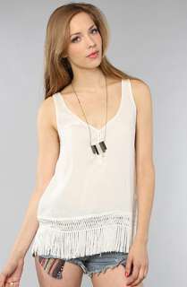 Jack BB Dakota The Belize Sheer Fringe Top  Karmaloop   Global 