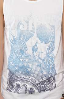 Insight The Temple Of Doom Tank in Bleached White  Karmaloop 