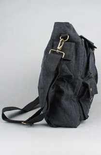 Rothco The Vintage MultiPocket Shoulder Bag in Black  Karmaloop 