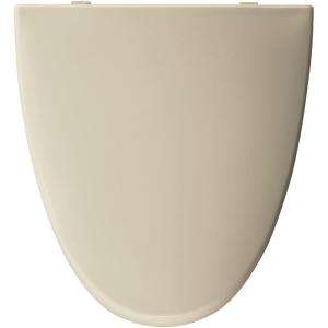 CHURCH Elongated Closed Front Toilet Seat in Bone EL270 006 at The 
