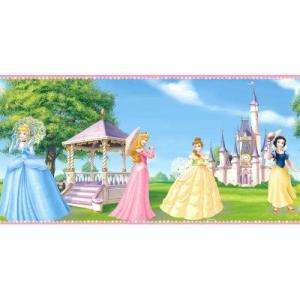 Disney 6 7/8 in. Fantasy Princess Wallpaper Border DF059191BFP at The 