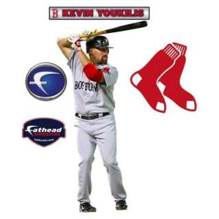 Fathead 16 In. X 34 In. Kevin Youkilis Boston Red Sox Wall Appliques 