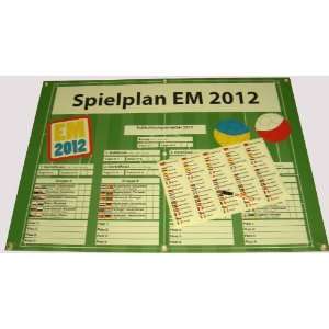 Großer Spielplan für die EM 2012 Fußball   Europameisterschaft 2012 