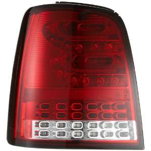   Litec LED Rückleuchten VW Touran 2003+ red/crystal  Auto