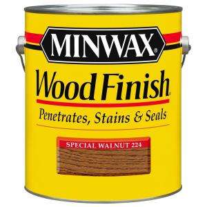 Shop for Minwax 1 Ga. Oil Based Special Walnut Wood Finish Interior 