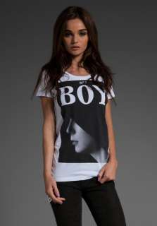 JOYRICH Androgynous Boy Tee in Off White  