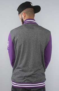 DGK The Scholar Snap Up Sweatshirt in Purple  Karmaloop   Global 