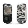 BlackBerry Curve 8520 / 9300 3G Novoskins Crystal Zebra Skin Sale 