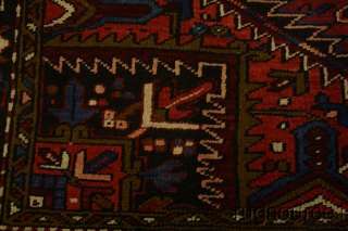EXCELLENT GEOMETRIC 7X11 HERIZ PERSIAN ORIENTAL AREA RUG WOOL CARPET 