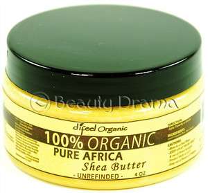 100% Organic Pure African Shea Butter 4oz  