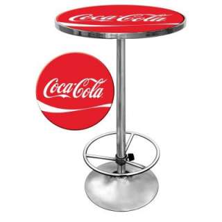 Trademark 42 in. x 27 in. Coca Cola Pub Table coke 2000 DR at The Home 