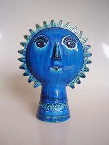 Rimini blue sun figurine, Aldo Londi / Bitossi, Italy  