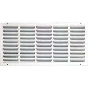    GRILLE30 in. x 14 in. White Return Air Vent Grille with Fixed Blades
