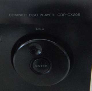 Sony CDP CX205 200 Disk Mega Storage CD Changer Player  