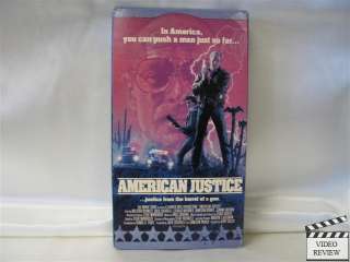 American Justice * VHS * Jameson Parker, Gerald McRaney 028485199569 