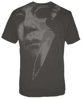 Halloween Michael Myers T Shirt Mask & Knife   T Shirt Gr. L  