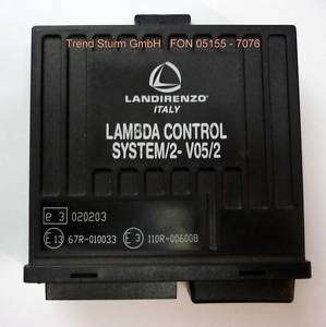 LandiRenzo Lambda Control System A/2 V05/2 CNG + LPG  