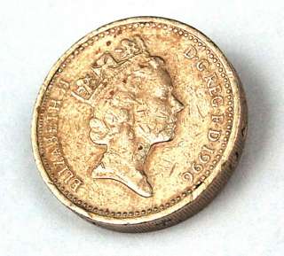 One Pound Coin England 1996  