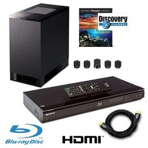 Sony HT IS100 Theater Micro System & BDPS360 Blu Ray Player & APC Home 