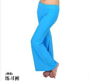 New Belly Dance Costume Exercise pants Light blue color  
