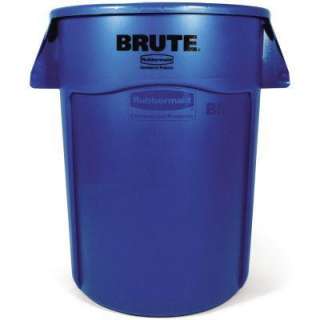Rubbermaid Commercial Products 44 Gal. Blue Brute Container Without 