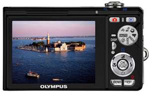 Olympus X 880 Digitalkamera (8 Megapixel, 5 fach opt. Zoom, 6,9 cm (2 