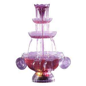 Nostalgia Electrics Lighted Party Fountain with 8 Cups LPF 210 at The 