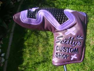 NEW Scotty Cameron Custom Shop Purple Leather Junk Yard Dog JYD Putter 