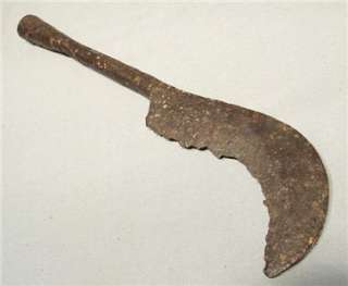 Antique Medieval Polearm German Guisarme, 15th c  