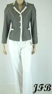 EVAN PICONE Womens Jacket Blazer Pant Suit Sz 2p $200 New 5758 
