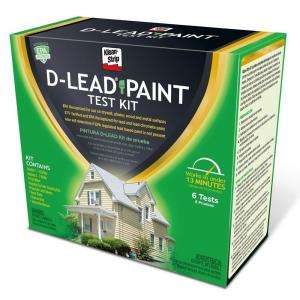Klean Strip D Lead Paint Test Kit EKLP64000 
