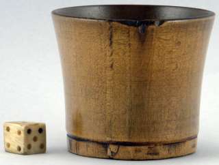 05733 Tiddlywinks or Dice Cup c. 1890  