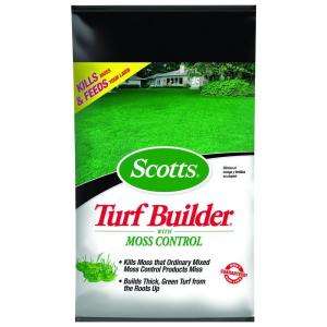 Scotts Turf Builder with Moss Control 37210 