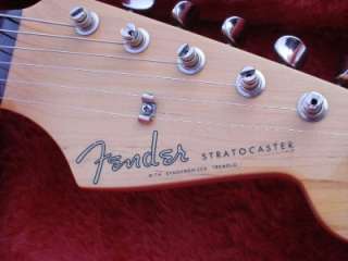 Fender USA American Vintage 62 Stratocaster Reissue Olympic White w 