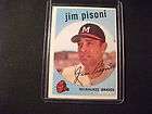 1959 Topps 259 Jim Pisoni Braves PSA 7  
