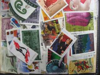 CANADA colossal mix of 2000 old new large small +Souvenir Sheets PLZ 
