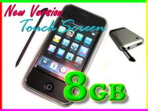 8GB 2.8 Camera Touch Screen  MP4 FM VIDEO PLAYER 8G  