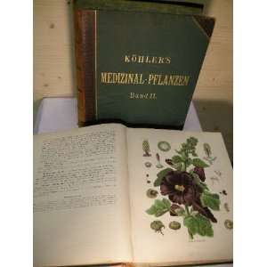 Köhlers Medizinal Pflanzen in naturgetreuen Abbildungen mit kurz 