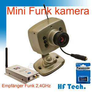 Mini Funk Überwachungskamera Mikro Spion Kamera Spycam  